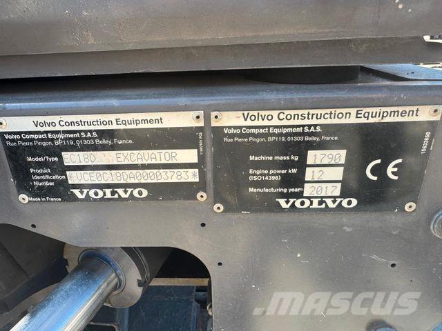 Volvo EC18D Miniexcavadoras