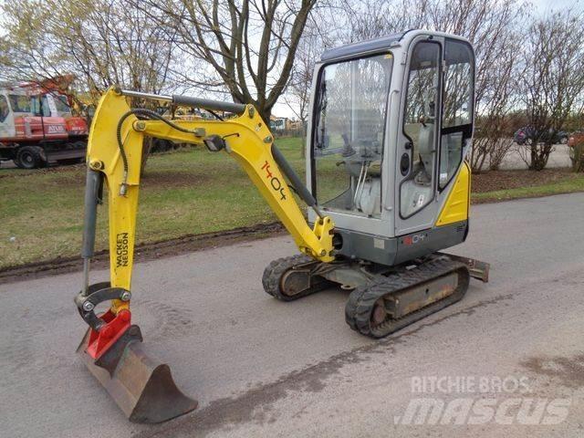 Wacker 1404 Miniexcavadoras