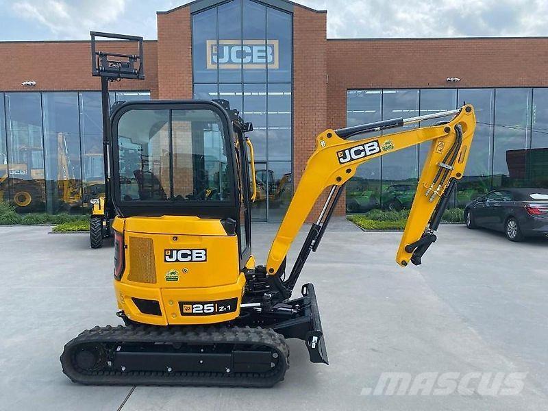 JCB 25-Z1 Cab Pro Excavadoras sobre orugas