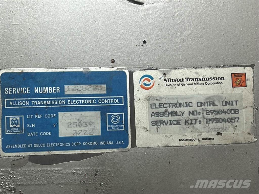 Allison  Componentes electrónicos