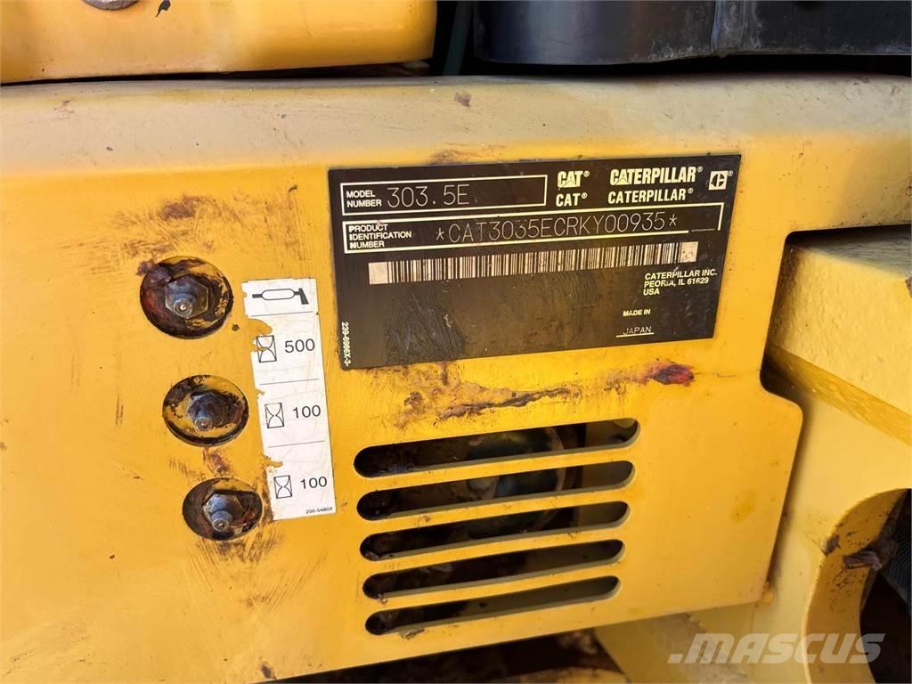 CAT 303.5 Excavadoras sobre orugas