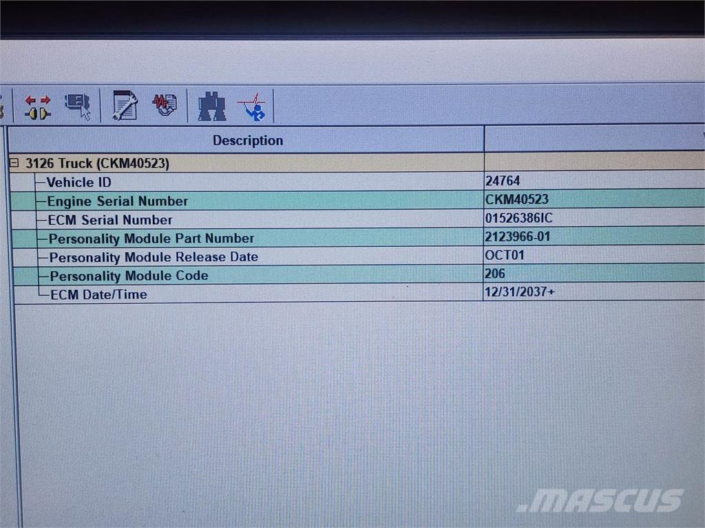 CAT 3126 Componentes electrónicos