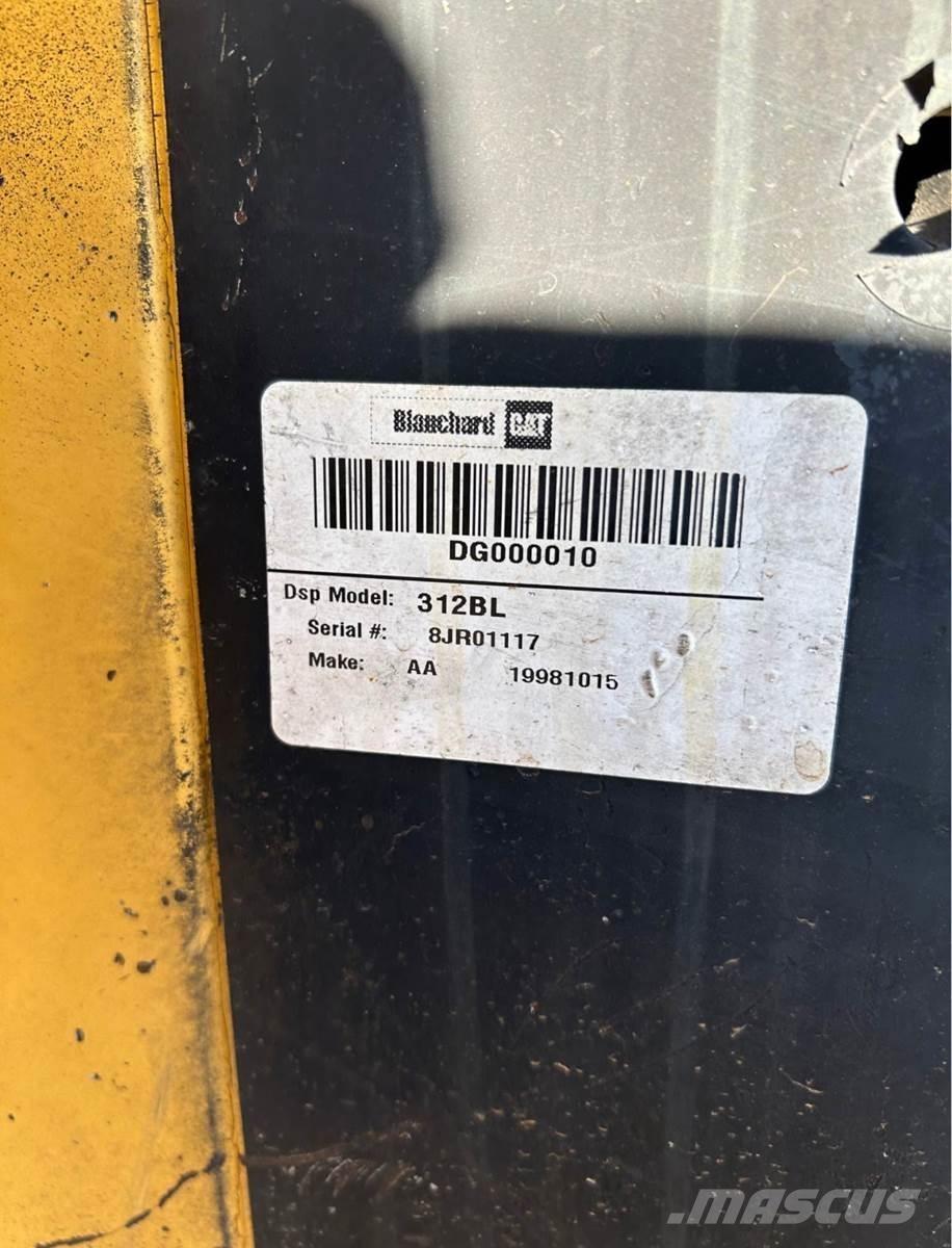 CAT 312BL Excavadoras sobre orugas