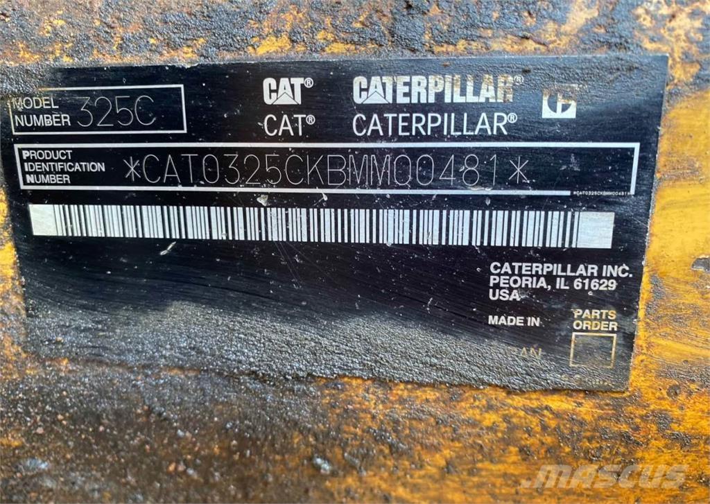 CAT 325C Excavadoras sobre orugas