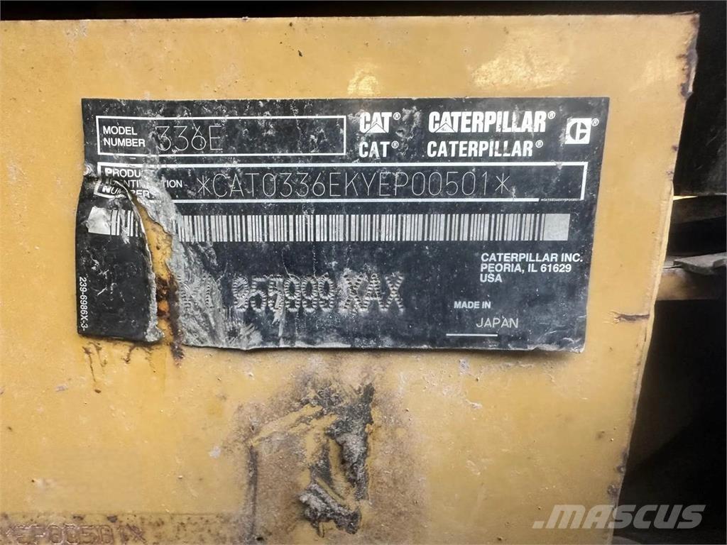 CAT 336EL Excavadoras sobre orugas