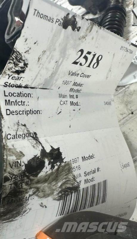 CAT 3406B Otros componentes