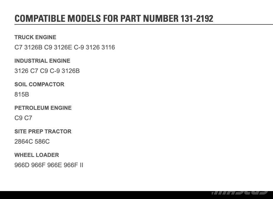 CAT C7 Motores