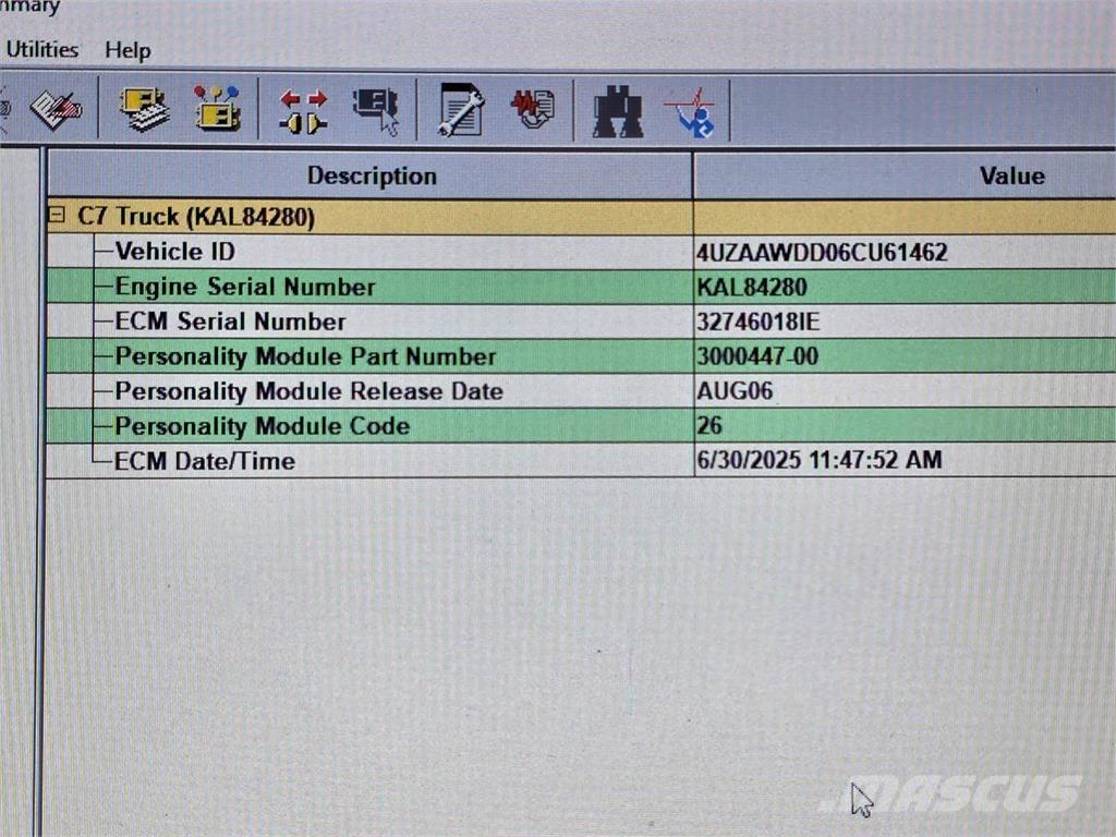 CAT C7 Componentes electrónicos
