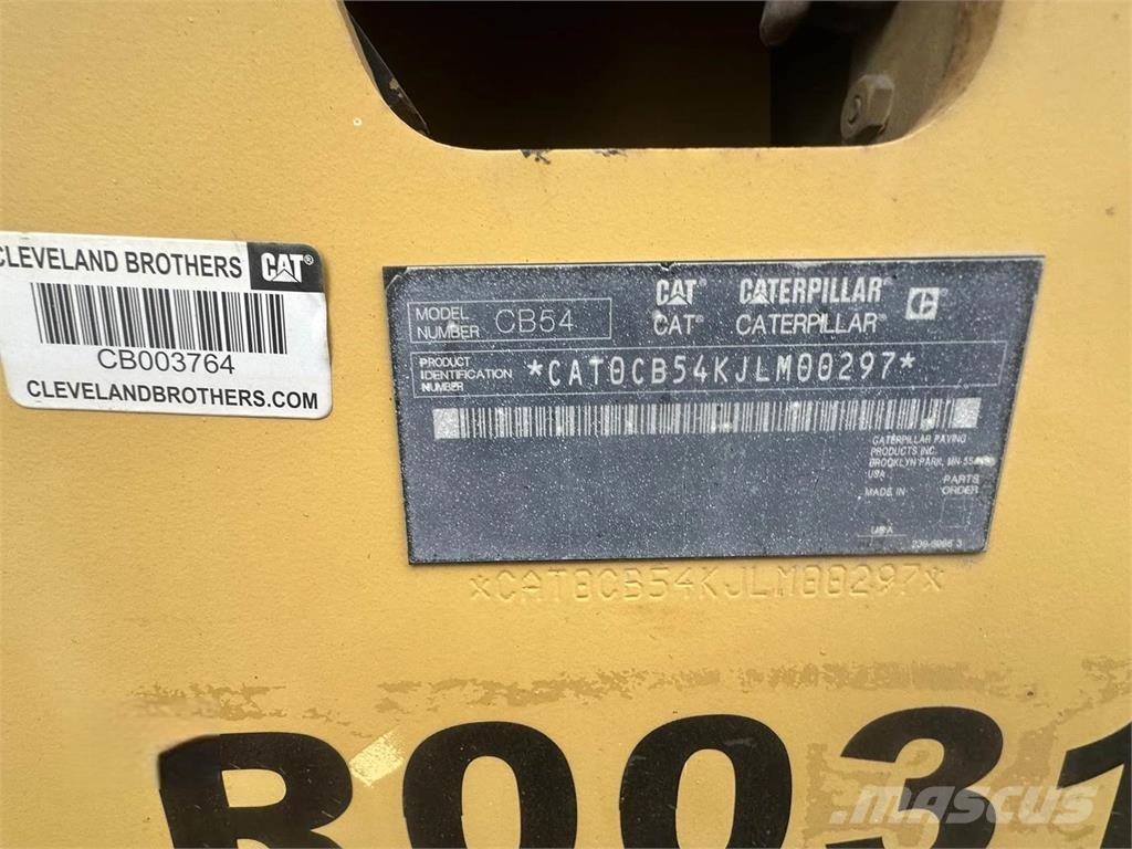 CAT CB54 Rodillos de un solo tambor