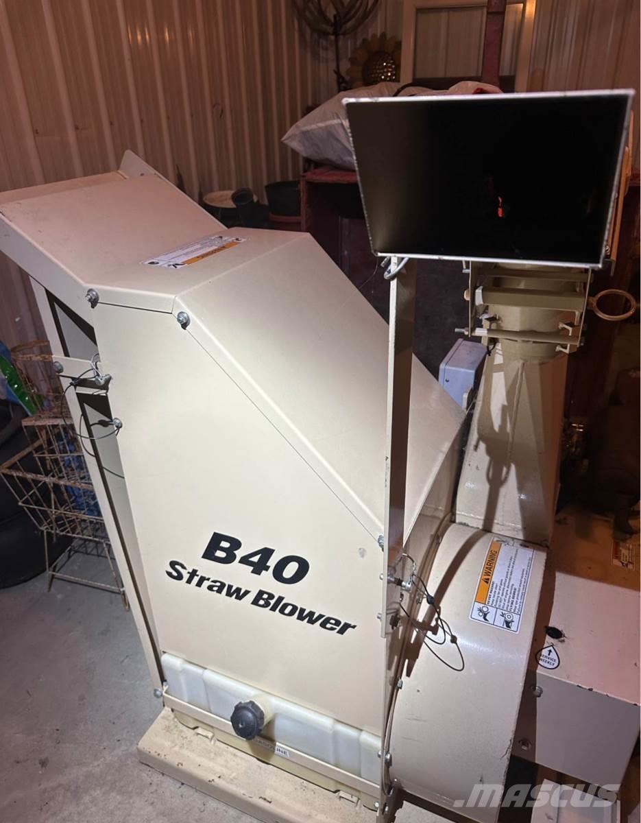 Finn B40 Tolvas receptoras, sopladoras y elevadoras