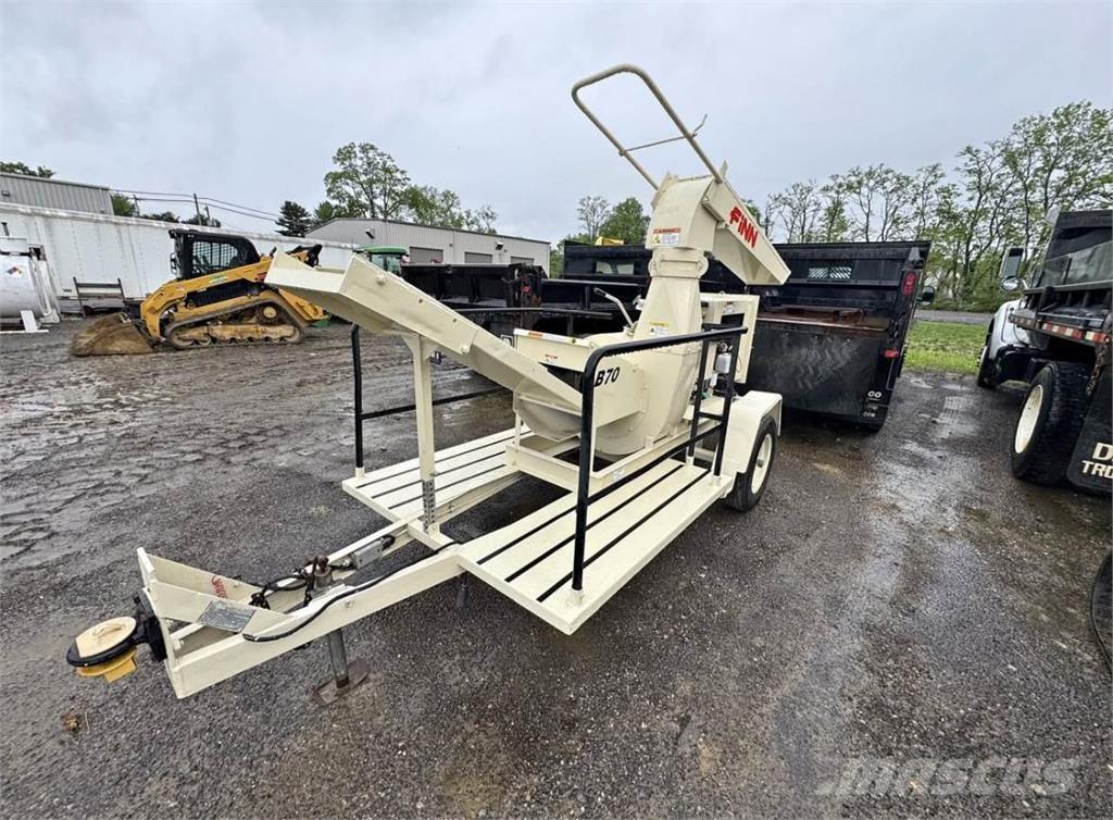 Finn B70T Tolvas receptoras, sopladoras y elevadoras