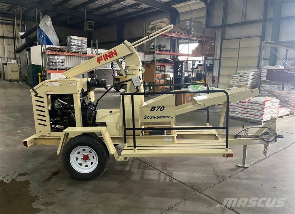 Finn B70T Tolvas receptoras, sopladoras y elevadoras