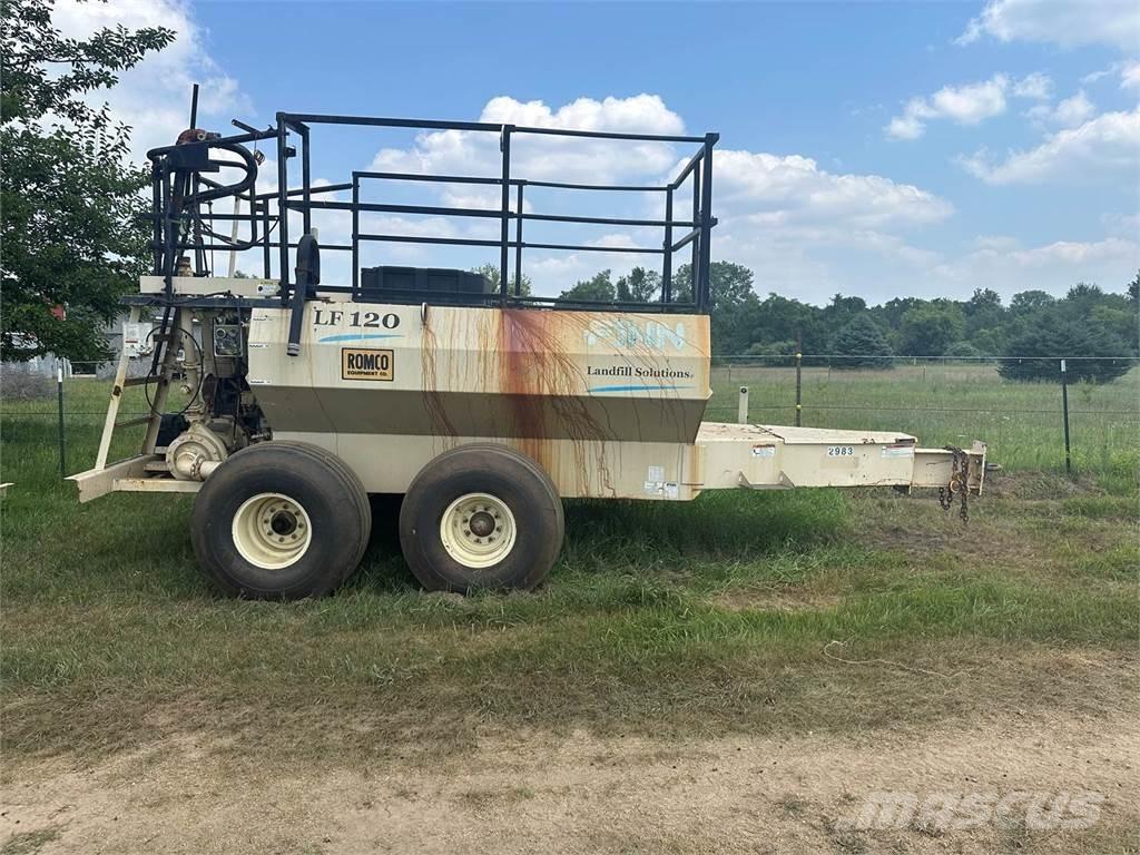 Finn T120 Tolvas receptoras, sopladoras y elevadoras