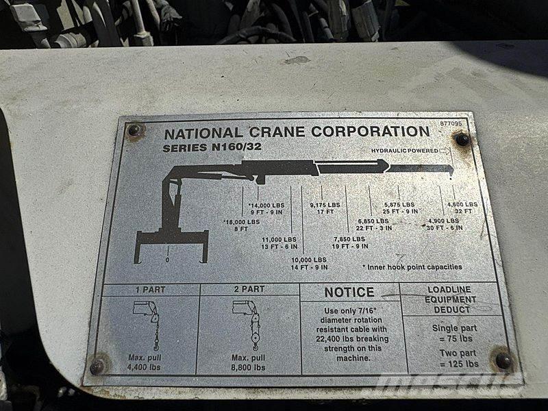 GMC C8500 Grúas para madera