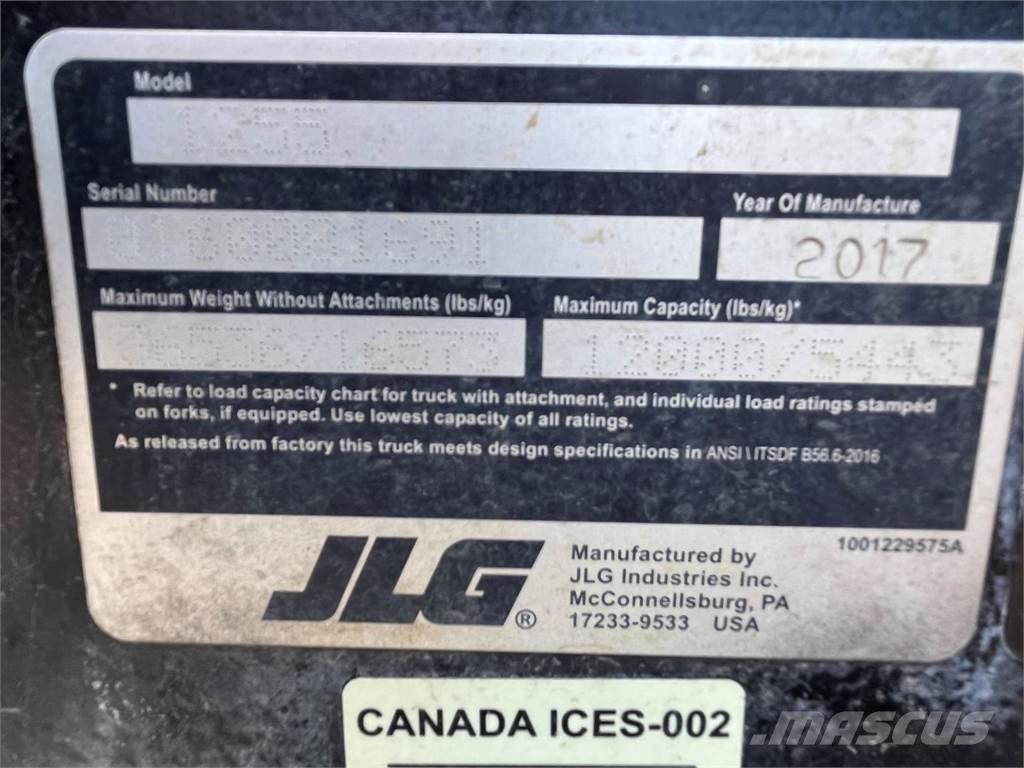 JLG 1255 Carretillas telescópicas