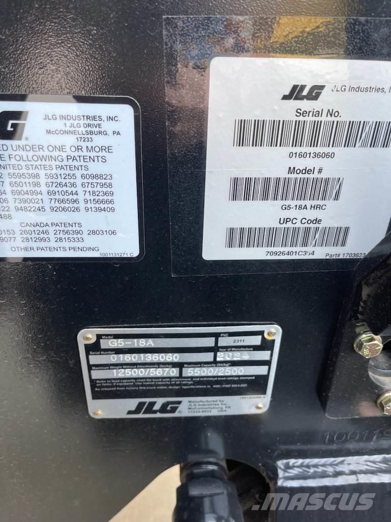 JLG G5-18A Carretillas telescópicas
