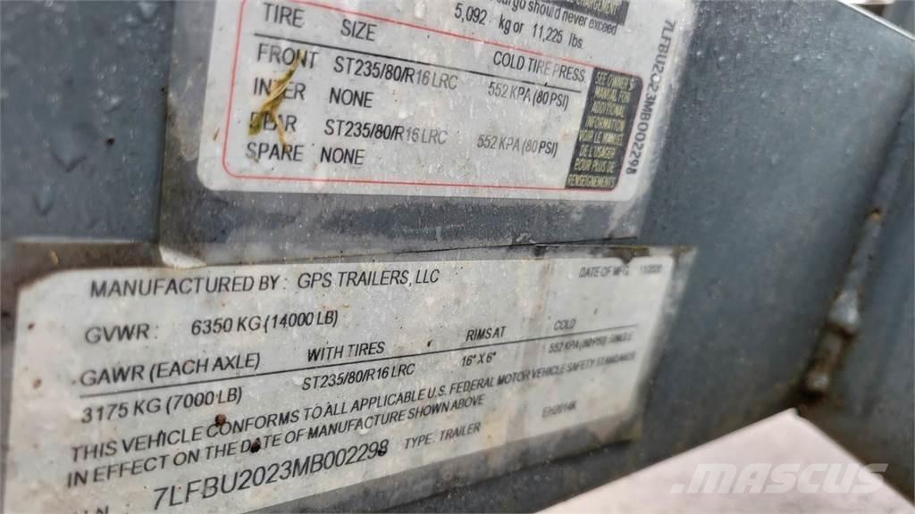  Unmarked Remolques livianos