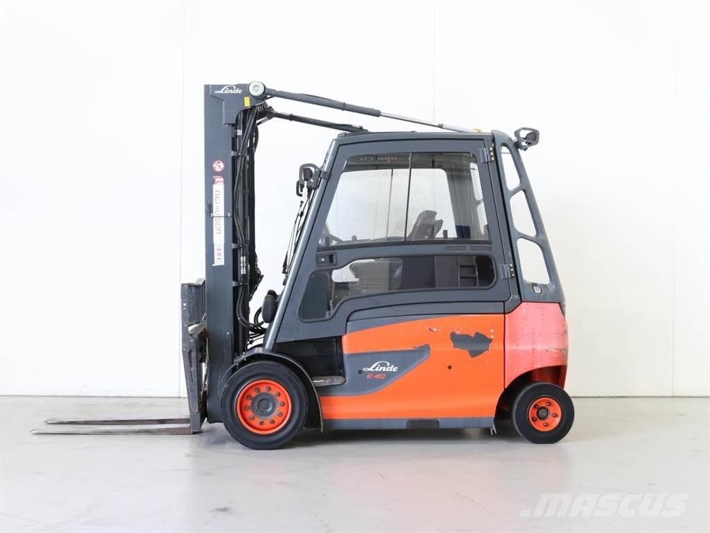 Linde E40/600HL/388 Carretillas de horquilla eléctrica