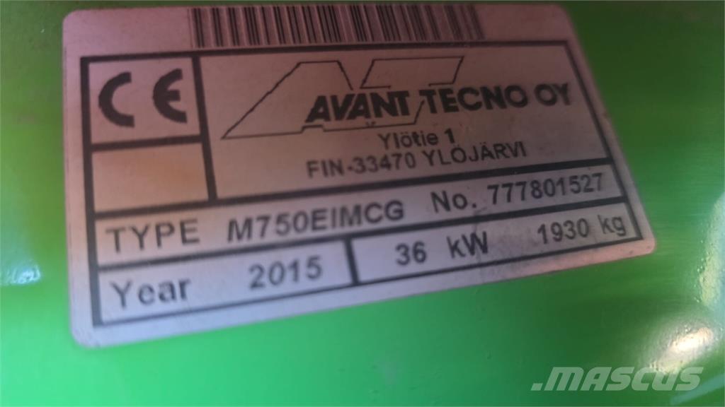 Avant 750 Minicargadoras