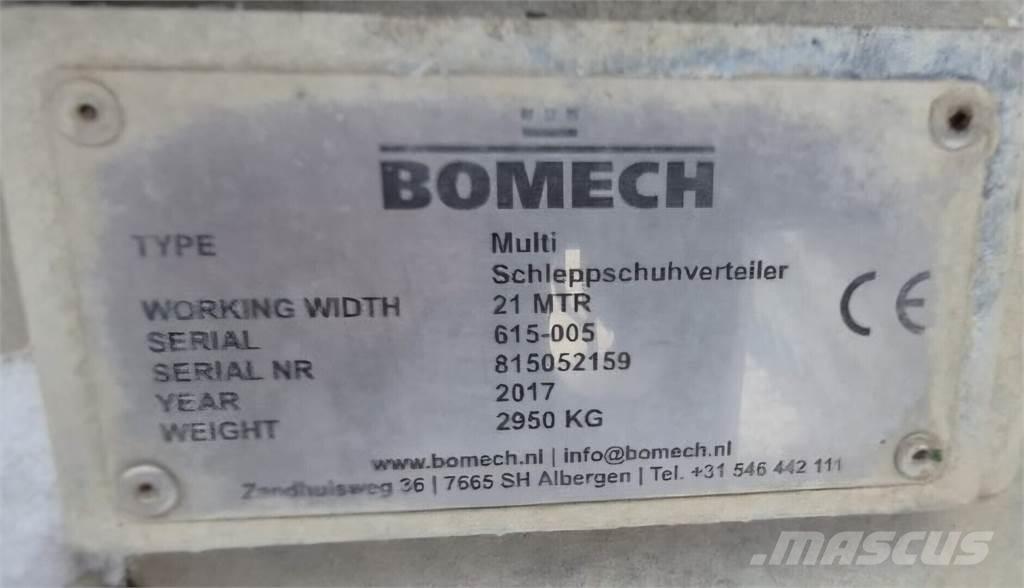 Bomech Multi 21 Otras máquinas y accesorios para fertilización
