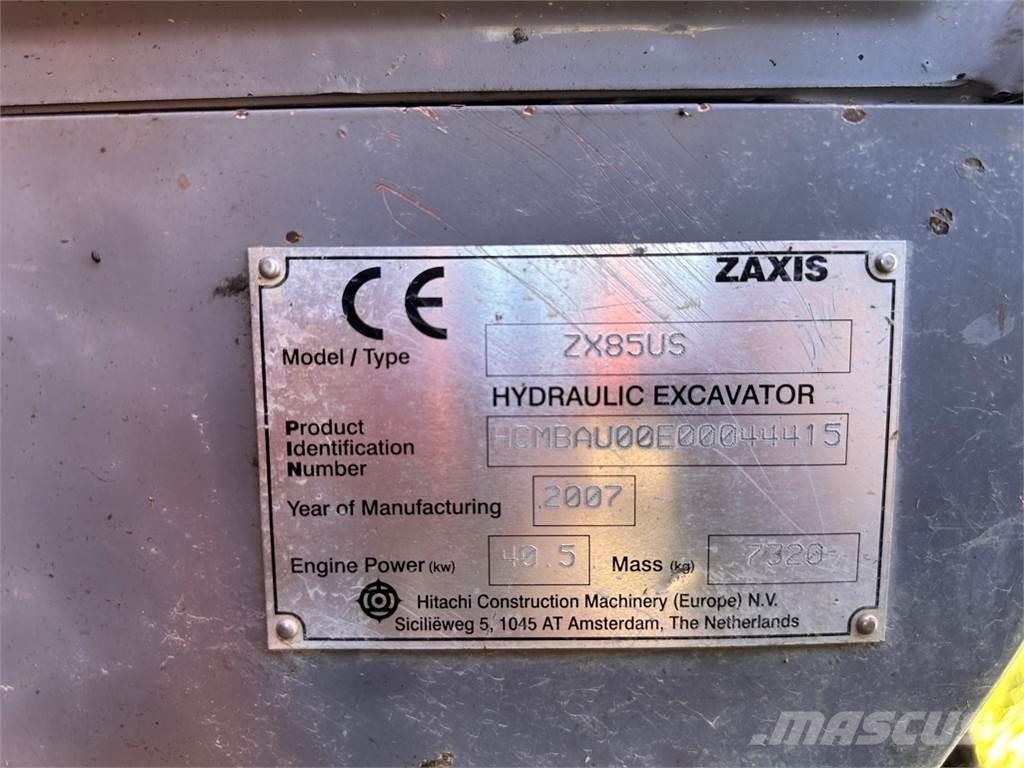 Hitachi ZX85 US Excavadoras 7t - 12t