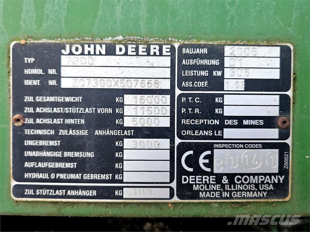 John Deere 7300 Otra maquinaria agrícola
