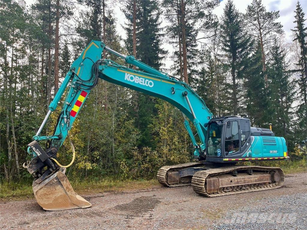 Kobelco SK350 Excavadoras sobre orugas