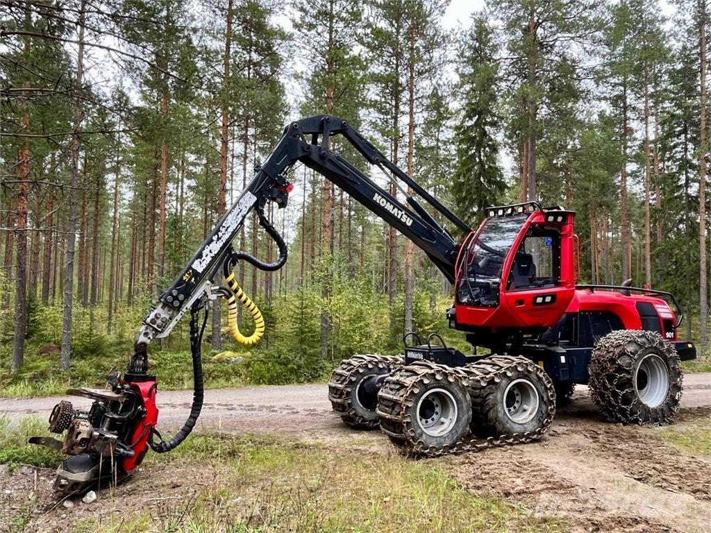 Komatsu 901 Cosechadoras