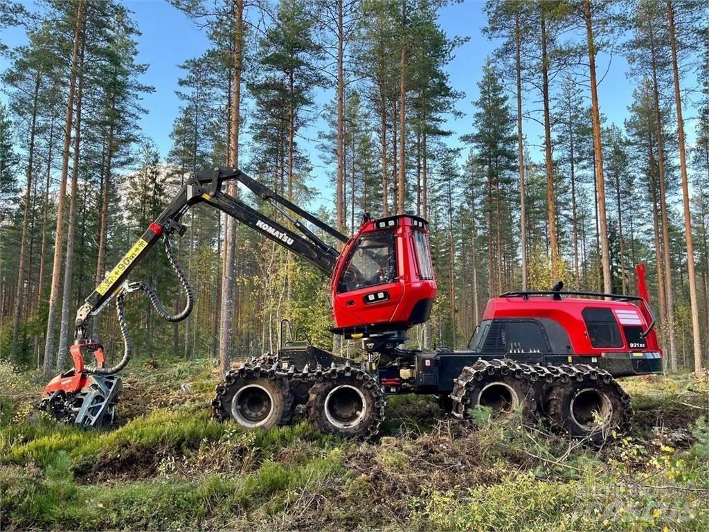 Komatsu 931XC Cosechadoras