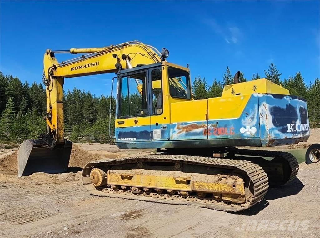 Komatsu PC210LC-3 Excavadoras sobre orugas
