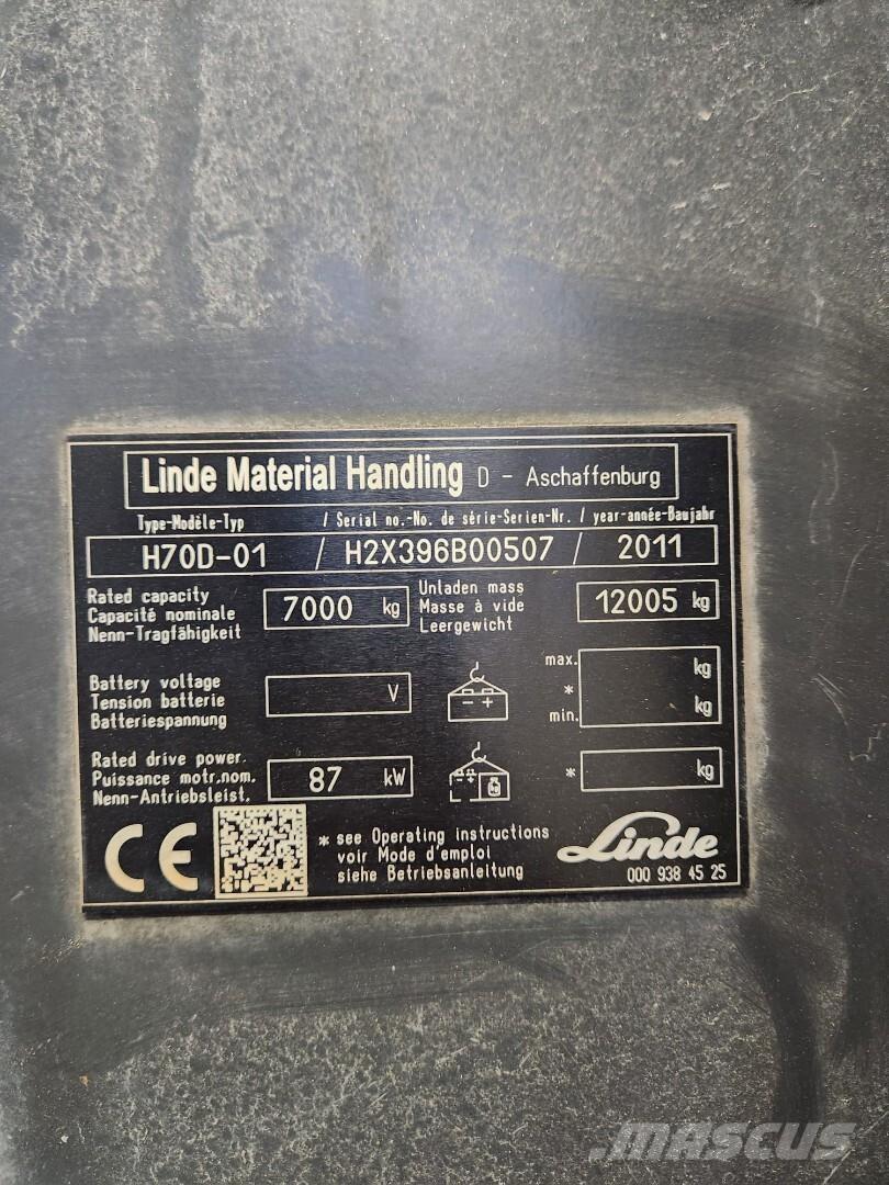 Linde H70D-01 Camiones diesel