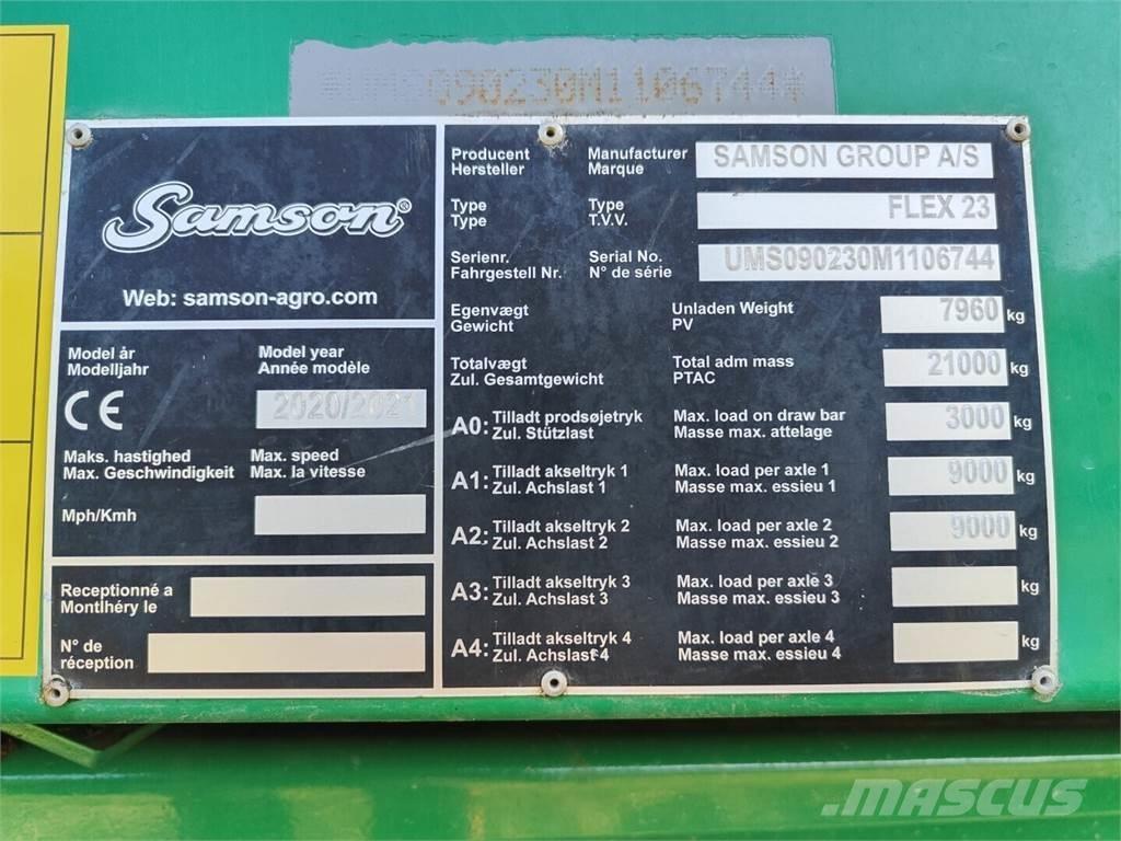 Samson Flex 23 Esparcidoras de abono