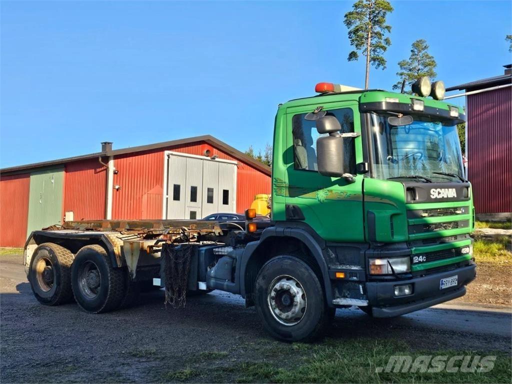 Scania 124C 6X4 Camiones elevadores de gancho