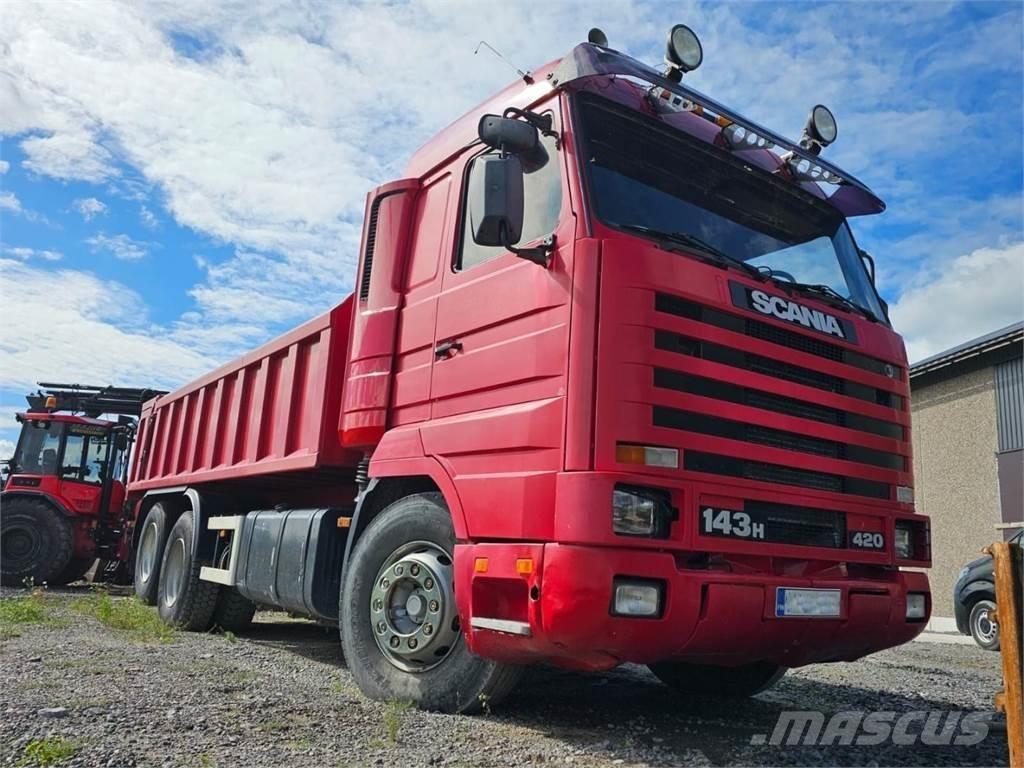 Scania 143H 6X2 Bañeras basculantes usadas