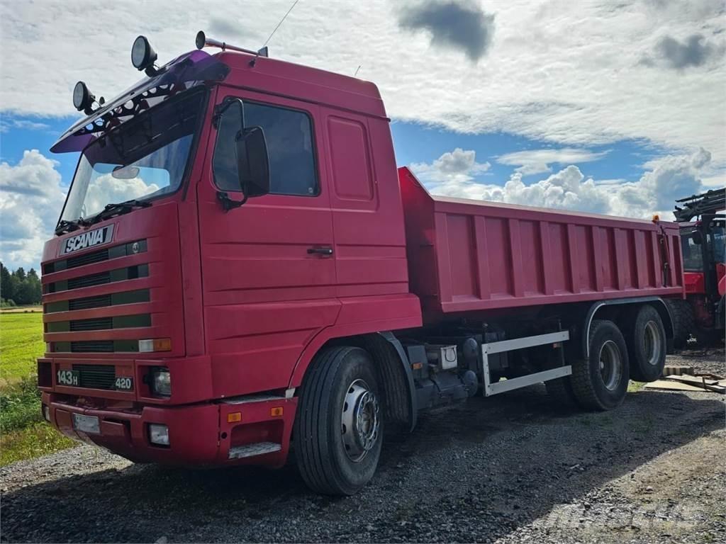 Scania 143H 6X2 Bañeras basculantes usadas