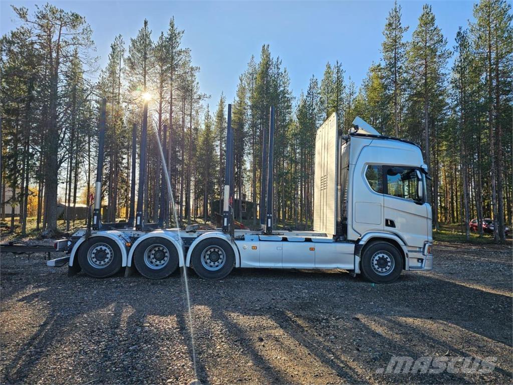 Scania R660 8X4 Transportes de madera