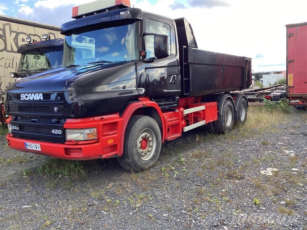 Scania T 124 Bañeras basculantes usadas