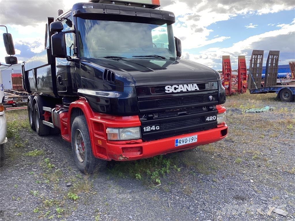 Scania T 124 Bañeras basculantes usadas