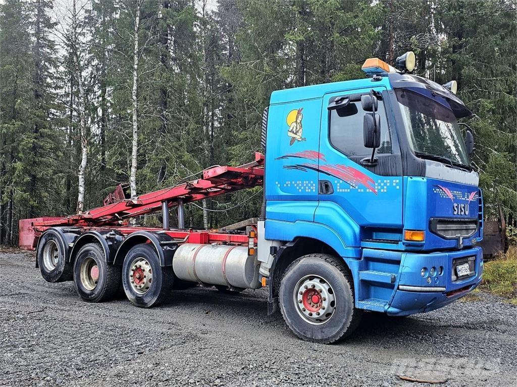 Sisu E12M 8X2 Camiones elevadores de gancho