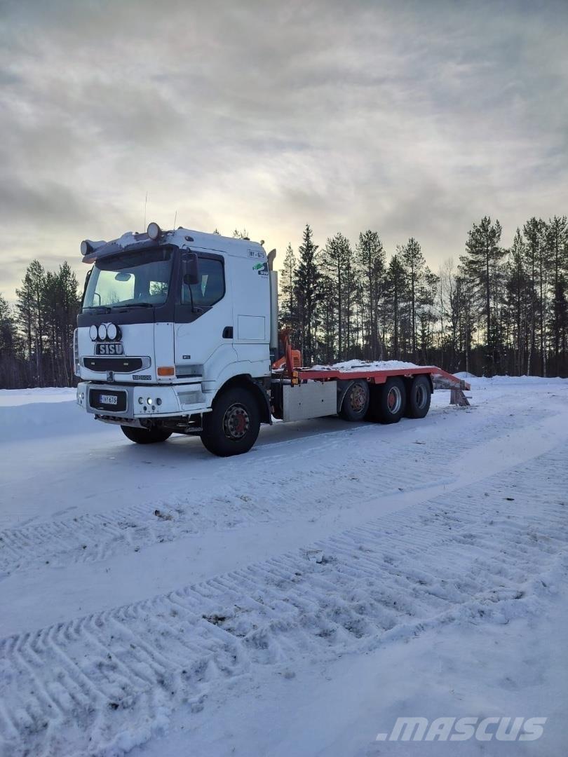 Sisu E13 500HV Camiones portavehículos