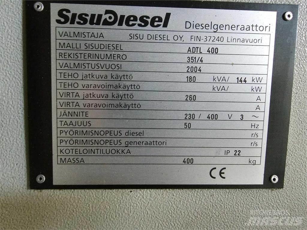  Strömberg 180kVA Otros Generadores