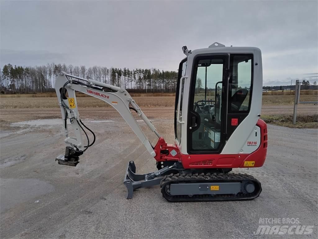 Takeuchi TB216 Miniexcavadoras