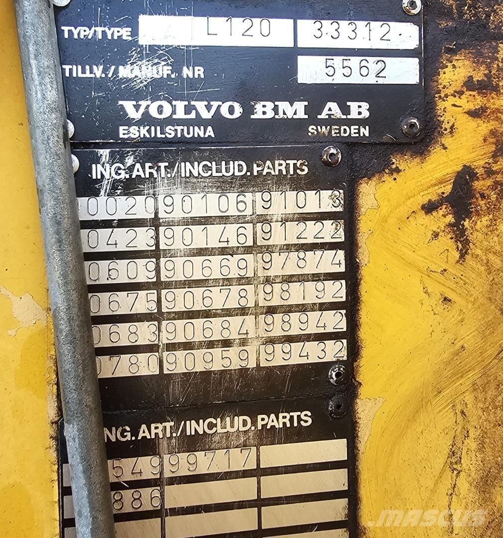 Volvo BM L120 Cargadoras sobre ruedas