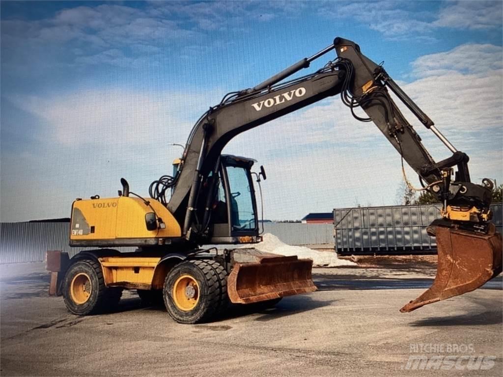 Volvo EW Excavadoras de ruedas