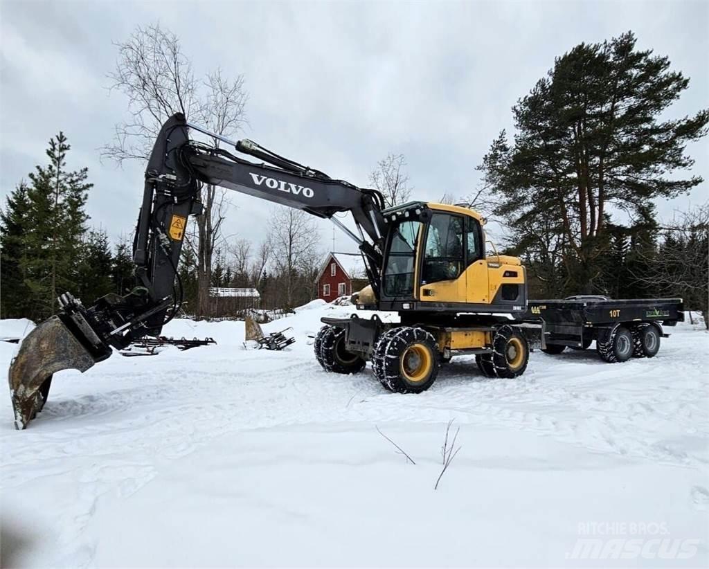 Volvo EW140D Excavadoras de ruedas