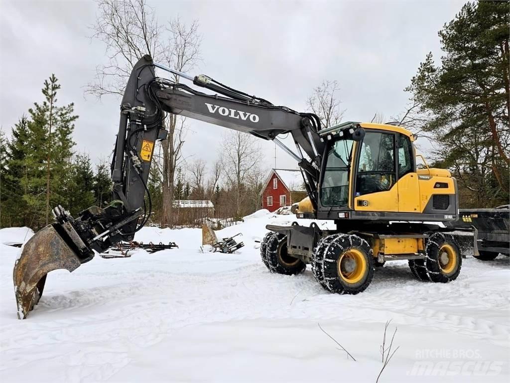 Volvo EW140D Excavadoras de ruedas