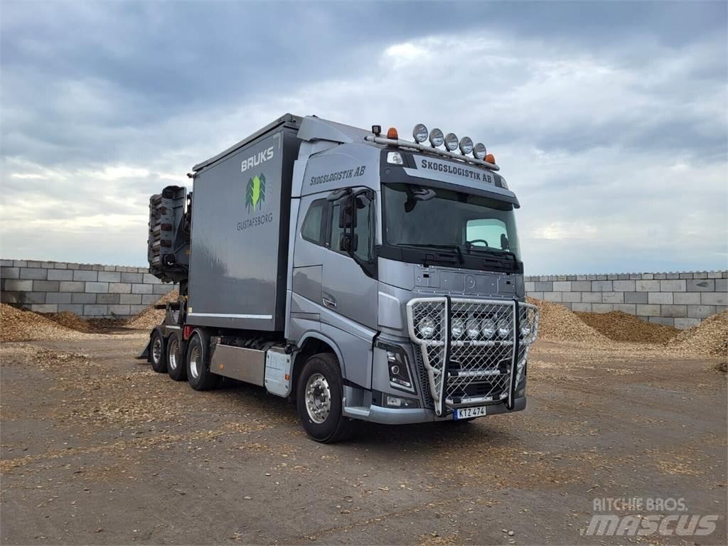 Volvo FH16 Camiones de volteo para virutas de madera