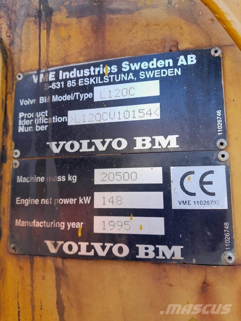 Volvo L120C Cargadoras sobre ruedas