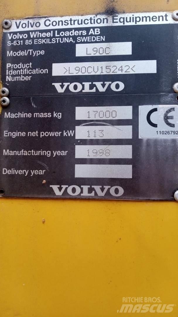 Volvo L90C Cargadoras sobre ruedas