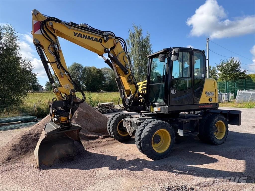 Yanmar B 95 W Excavadoras de ruedas